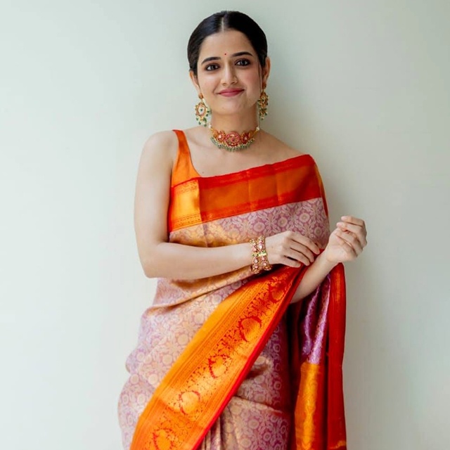 Sarees are Central to Ashika Ranganath's Style