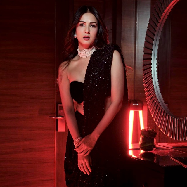 Sarees are a Major Part of Sonal's Fashion Identity