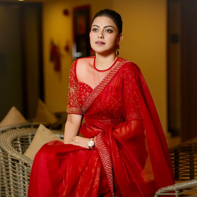 Anusree Nair's Iconic Red Saree grabs everyone's attention