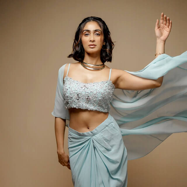 Deepti Sati's celestial Blue outfit turns Runway to Reality