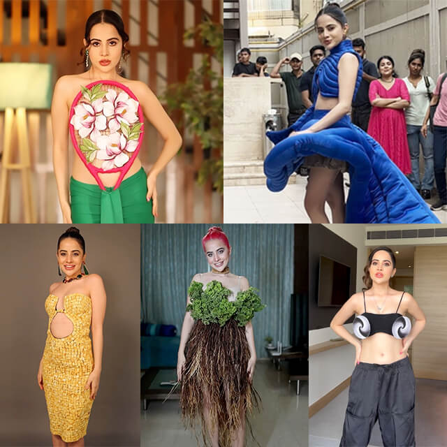 Unique Outfits of Urfi Javed you must see