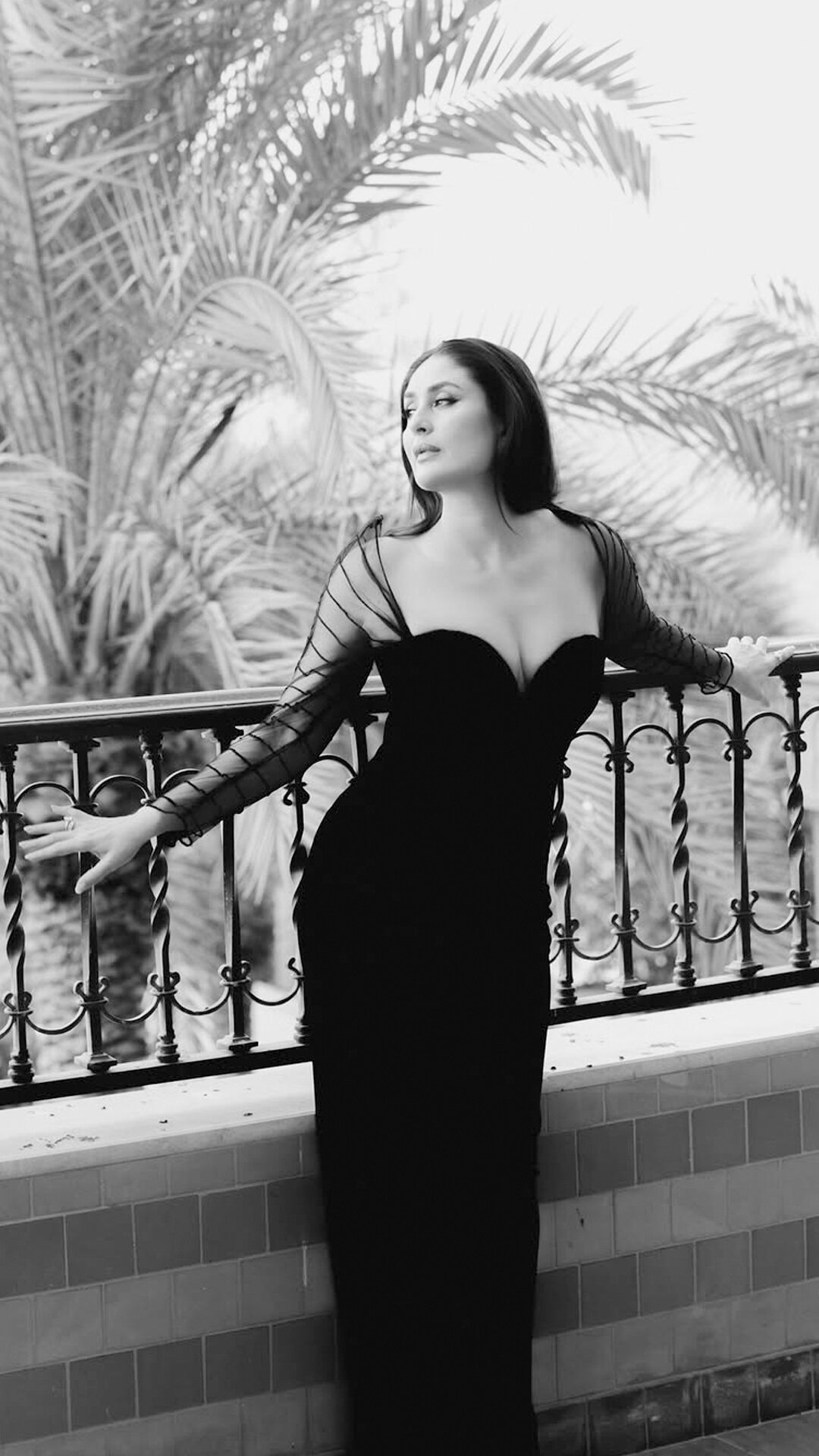 Kareena Kapoor's Recent Photoshoot - Photographed by Rudolf Azzi, Kareena stands against Middle Eastern architecture, her look glowing under natural Dubai light with effortless charm.