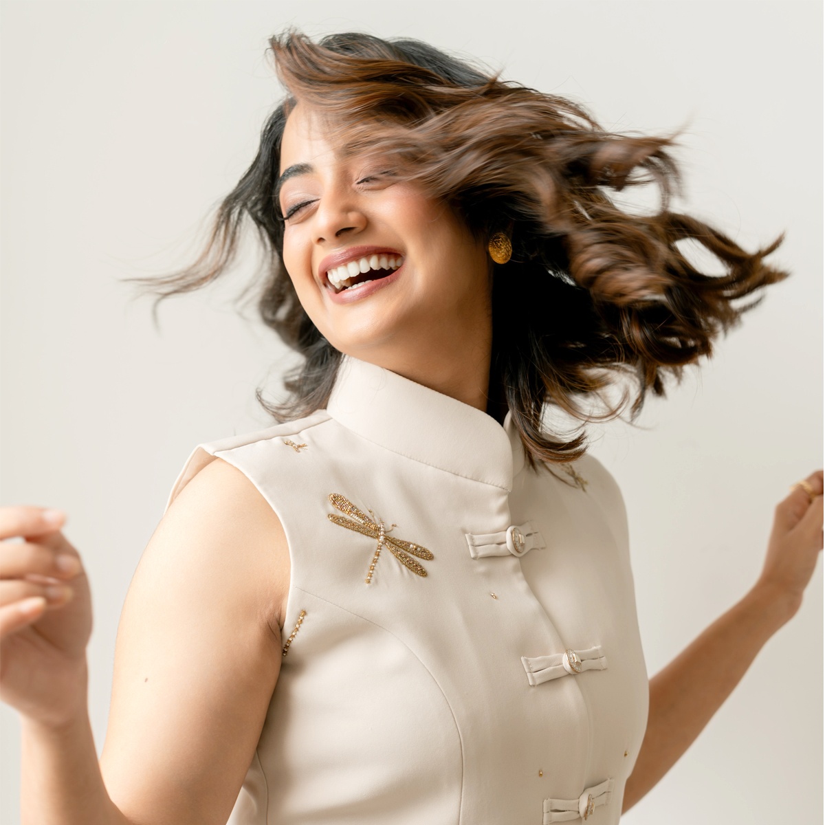 One Small Stitch Changes Namitha Pramod's Entire Outfit