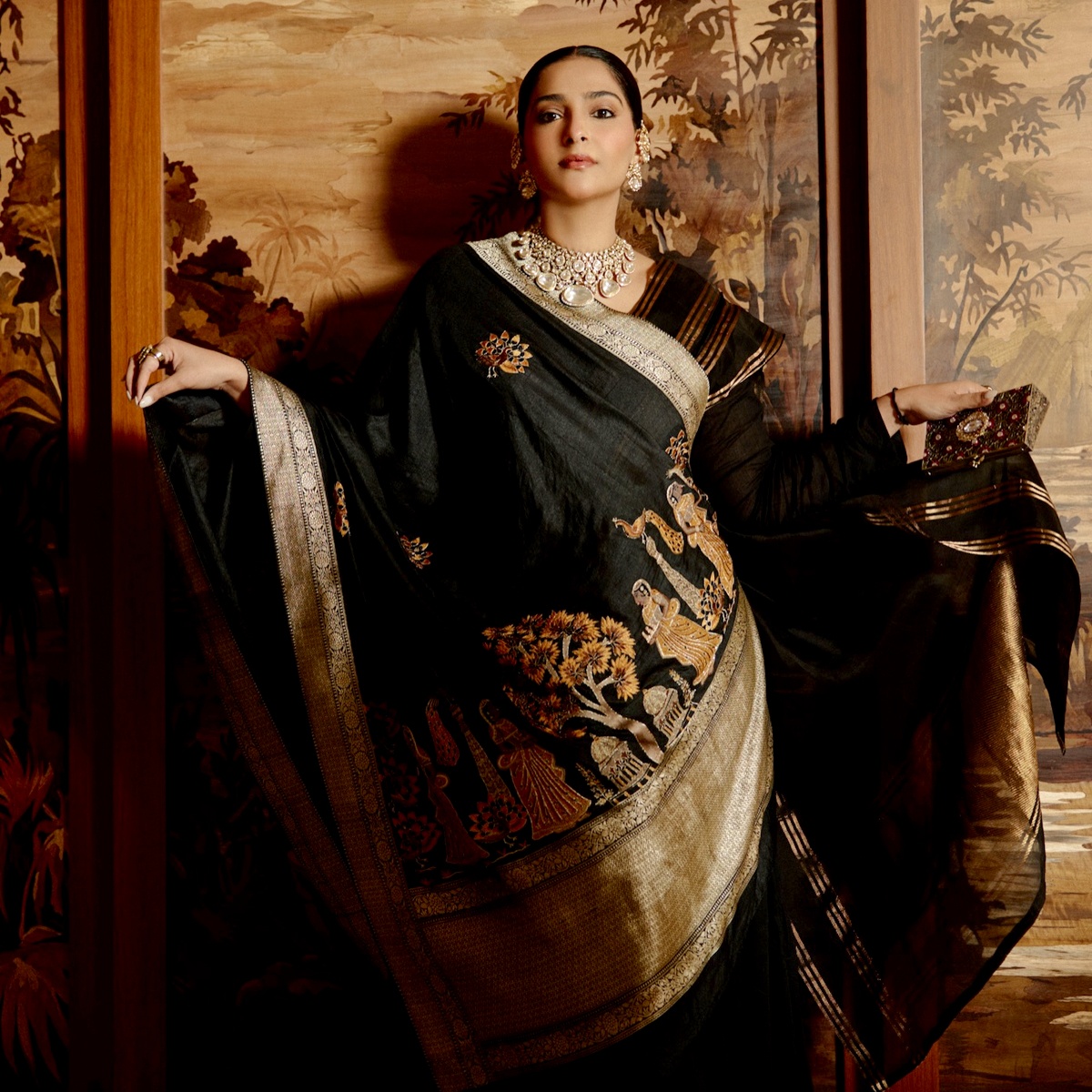 Sonam Kapoor's Pichwai-Inspired Look